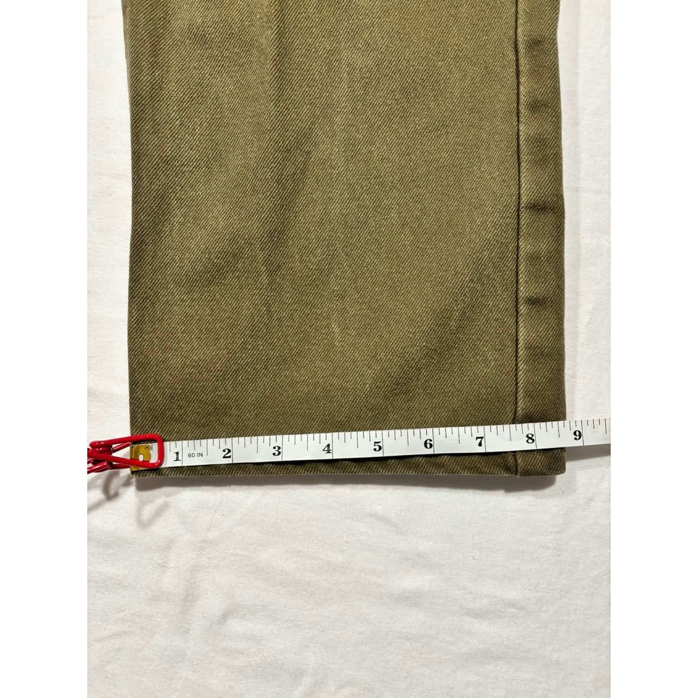Carhartt  Mens Brown Cotton Canvas Work Pants‎ 38x32 Made in USA - Picture 7 of 12